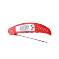 thumbnail image 1 of Deeceymbur Digital Food Thermometer Instant Read Foldable Probe LED Display Stainless Steel for Kitchen, 1 of 6