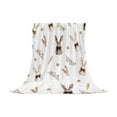 thumbnail image 1 of Deeceymbur Easter Blanket Throw Rabbit Pattern Soft Flannel Blanket Couch Sofa Cover Holiday Decoration Warm Bedspread for Home Decor, 1 of 5