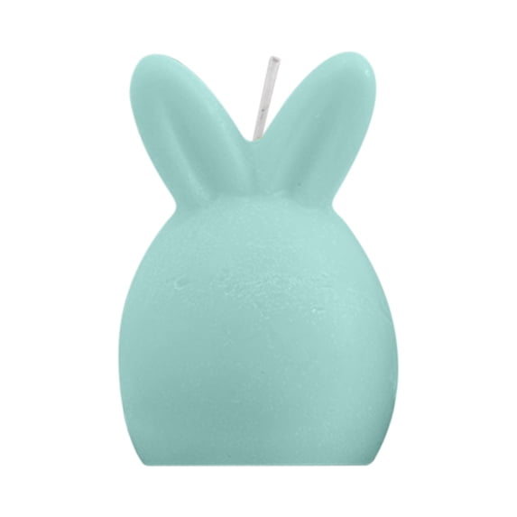 Deeceymbur Easter Bunny Scented Candle Foldable Ears for Home Decor Aromatherapy Gift for Spring Holiday Relaxation