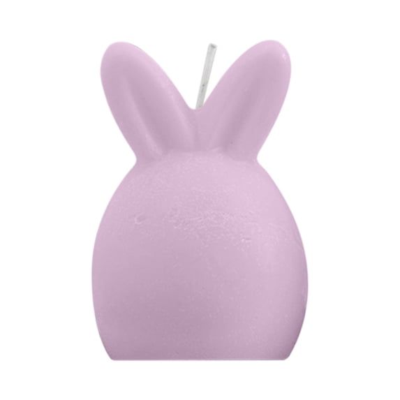 Deeceymbur Easter Bunny Scented Candle Foldable Ears for Home Decor Aromatherapy Gift for Spring Holiday Relaxation