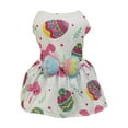 thumbnail image 1 of Deeceymbur Easter Dog Clothes Pet Dress Summer Outfit Cute Easter Bunny Costume for Small Dogs Soft Comfortable Home Apparel, 1 of 6