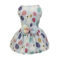 thumbnail image 1 of Deeceymbur Easter Dog Clothes Small Pet Dress Summer Apparel Cute Bunny Costume for Dogs Soft Comfortable Princess Style, 1 of 6