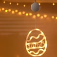 thumbnail image 1 of Deeceymbur Easter LED Light Suction Cup Decoration Bunny Egg Design Battery Operated Window Lantern for Party Home Spring Decor, 1 of 7