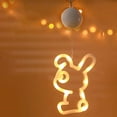thumbnail image 1 of Deeceymbur Easter LED Light Suction Cup Decoration Bunny Egg Design Battery Operated Window Lantern for Party Home Spring Decor, 1 of 7