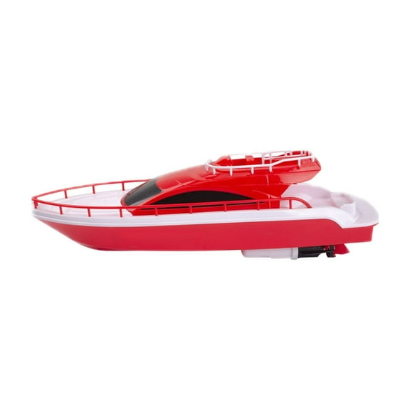 Deeceymbur Electric Boat Yacht Model Simulation Battery Operated No Remote for Pool Bath Safe Realistic Water Play