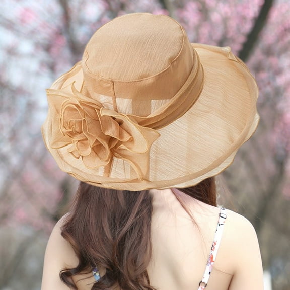 Deeceymbur Fancy Hats for Women Tea Party, Tea Party Accessories for Women Hats for Women