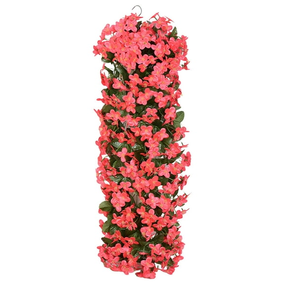 Deeceymbur Flexible Artificial Violet Vine Cuttable Length Living Room Ceiling Decoration
