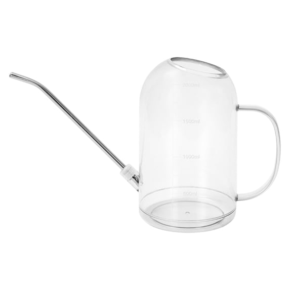 Deeceymbur Flower Watering Can Spray Bottle for Plants 2L Stainless Steel Long Spout Watering Pot Household Plastic Watering Pot Garden Potted Watering Pot Large Capacity Watering Pot