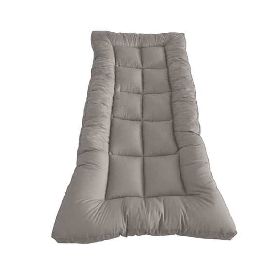 Deeceymbur Foldable Thickened Soft Padded Fiber Mattress for Bed Guest Comfortable Sleep Support Easy Storage Transport Breathable Home Use