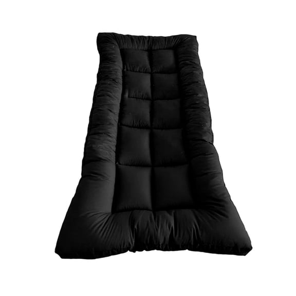 Deeceymbur Foldable Thickened Soft Padded Fiber Mattress for Bed Guest Comfortable Sleep Support Easy Storage Transport Breathable Home Use