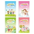 thumbnail image 1 of Deeceymbur French German Arabic Spanish Foreign English Character Practice Pads Children's Character Practice Stickers Disappearable, 1 of 7