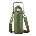 thumbnail image 1 of Deeceymbur Giant Capacity Insulated Water Bottle with Carry Strap Double Wall Vacuum 3.54x10.43in, 1 of 6