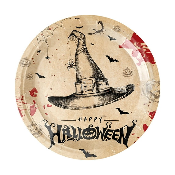 Deeceymbur Halloween Party Tableware Hands Ghost Party Decorations for Horror Themed Party A