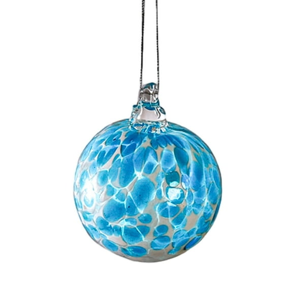 Deeceymbur Hand Blown Glass Christmas Ball Ornaments Diameter Holiday Decor for Xmas Tree Home Window Outdoor Garden Patio Festival Decorations