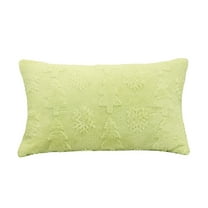 Deeceymbur Holiday Pillow Case Christmas Decor for Sofa Living Room Bed Cushion Cover Home Decoration Rectangular Lumbar Pillow Cover