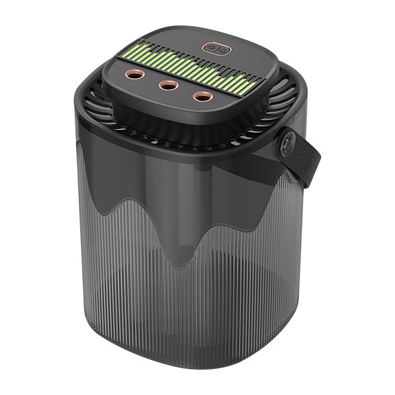 Deeceymbur Humidifier 3L Large Capacity USB Silent Bedroom Office Night Light Silver Ion Antibacterial Three Spray Modes