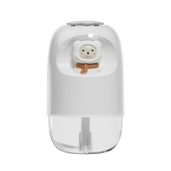 Deeceymbur Humidifier Bear Car Mini USB Aroma Diffuser Colorful Light Air Freshener Portable for Vehicle Desk Office Home Auto Shutoff