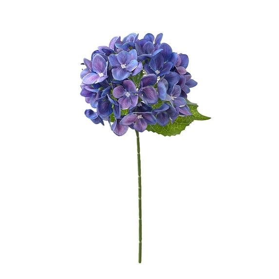Deeceymbur Hydrangea Artificial Flower with 54 Petals Silk Canes for Home Wedding Decor DIY Crafting Field Oil Painting
