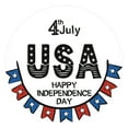 thumbnail image 1 of Deeceymbur Independence Day Welcome Sign Decorative Vintage Wall Hanging Home Garden, 1 of 9