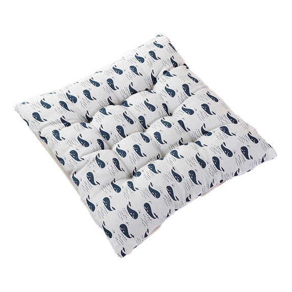 Deeceymbur Indoor Outdoor Chair Cushion Adjustable Ties Patio Dining Rocking Chairs Waterproof Seat Pad Comfortable Support for Long Sitting