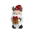 thumbnail image 1 of Deeceymbur Intricate Christmas Gnome Figurines Antlered Hats Gift and Tree Resin Ornaments Festive Decor 5.91x4.33x3.94in, 1 of 7