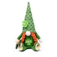thumbnail image 1 of Deeceymbur Irish Patrick's Day Decorative Green Doll Decoration Dwarf Decoration Rudolf, 1 of 1