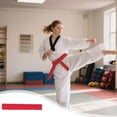 thumbnail image 1 of Deeceymbur Karate Taekwondo Dojo Judo Belt Double Needle Eight Thread Handmade Baotou Double Layer Cottons Felts Inner Core Belt, 1 of 6