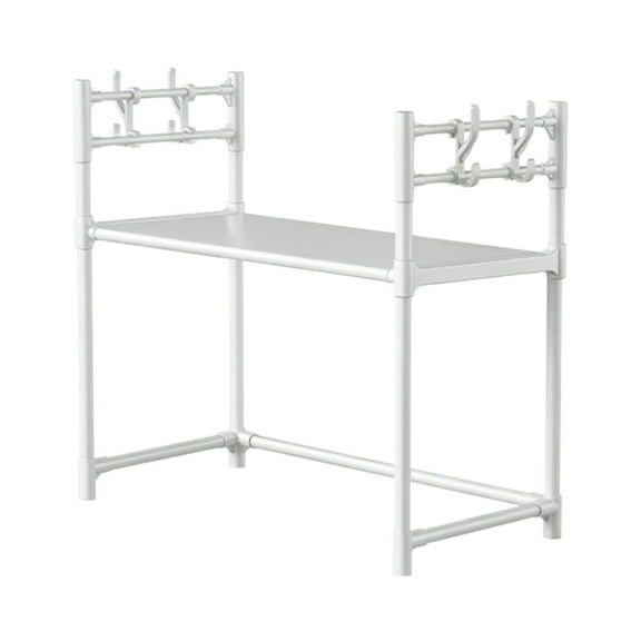 Deeceymbur Kitchen Shelf Microwave Stand Oven Rack for Countertop Storage