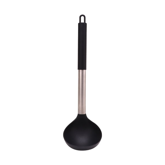 Deeceymbur Kitchen Soup Spoon Long Handle for Stirring Serving Cooking Made of Stainless Steel and Plastic