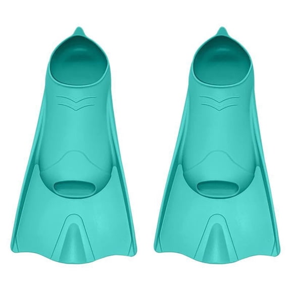 Deeceymbur Large Blade Silicone Swimming Fins for Snorkeling Training Enhanced Buoyancy Propulsion