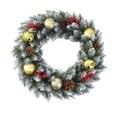 thumbnail image 1 of Deeceymbur Large Christmas Wreath Artificial Garland Decoration for Door Window Hanging Holiday Indoor Outdoor Decor, 1 of 6