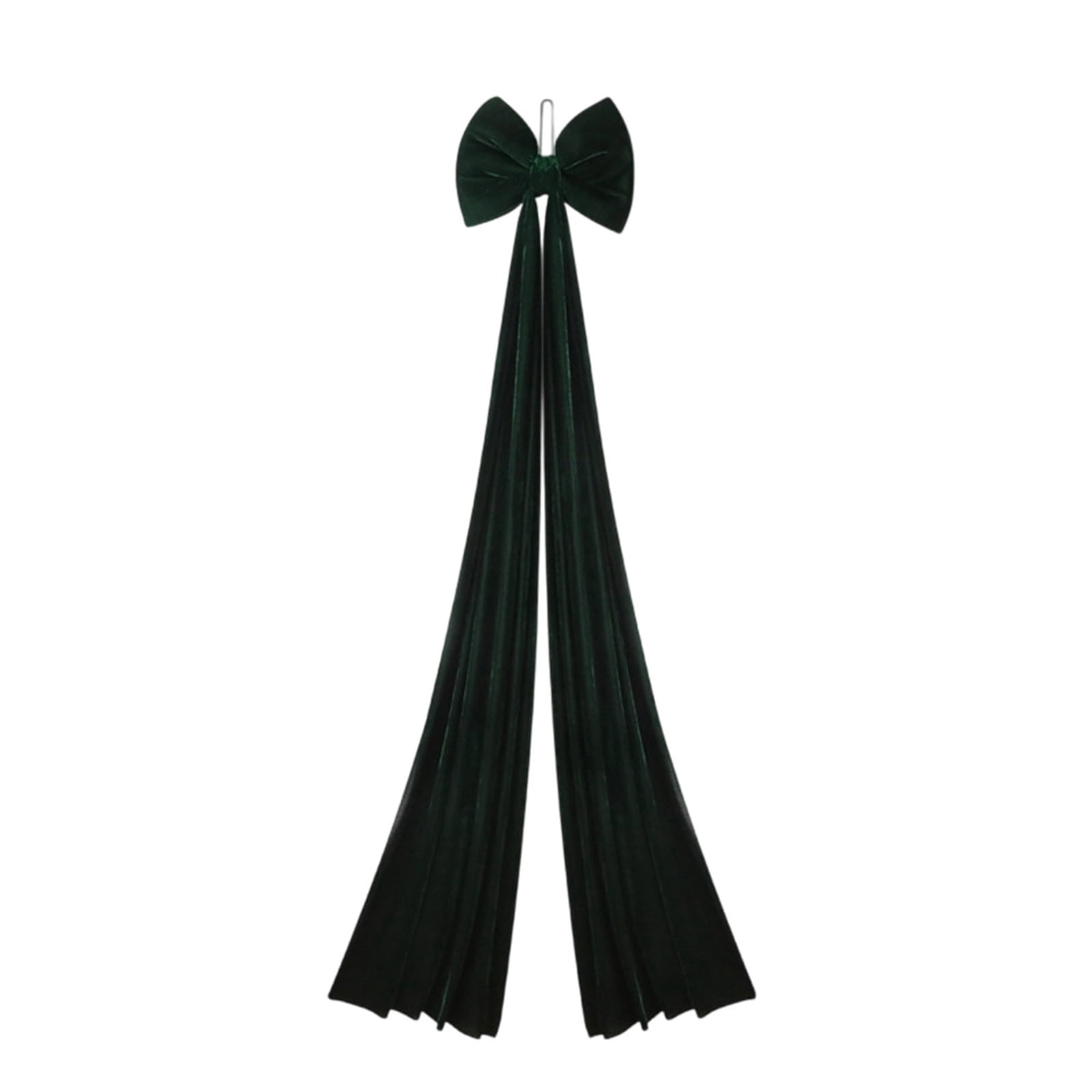 Deeceymbur Large Wine Red Velvet Bow for Christmas Tree Decoration Window Display Holiday Pendant
