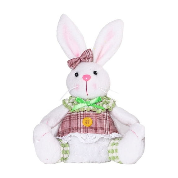Deeceymbur Light Up Plush Bunny Stuffed Animal with LED Glow for Easter Birthday Gift and Decor