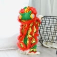 thumbnail image 1 of Deeceymbur Lion Dance Winter Dog Clothes Costume Apparel for Small Medium Large Pets Festive Holiday Outfit Warm Wear, 1 of 5