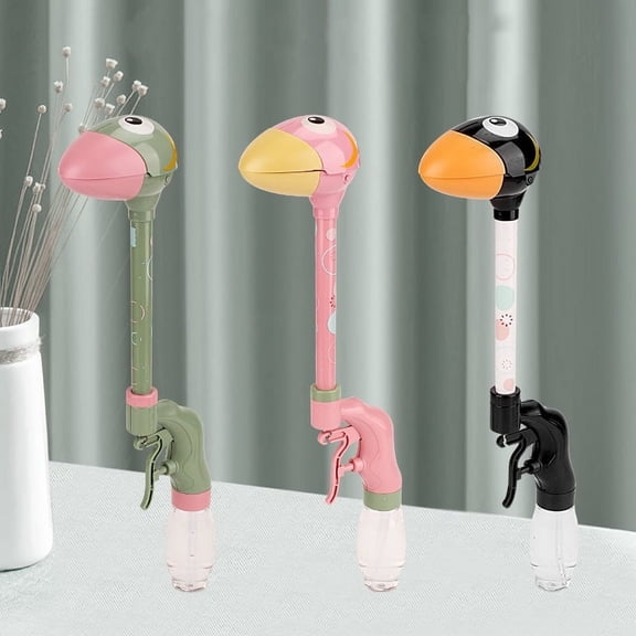 Deeceymbur Long-necked Water Toy 3 Piece Of Cute Water Guns Interesting Long-necked Dinosaur Water Toy