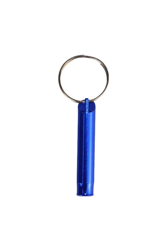 Loud Aluminum Emergency Survival Whistle Keychain - Outdoor Rescue Signal for Camping, Hiking, Kayak, Boat, Bear Defense & Flood Safety