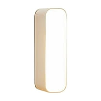 Deeceymbur Magnetic Reading Light Wall Mounted Rechargeable Dimmable LED 3 Color Modes For Bedroom Bunk Beds Headboards Night Light