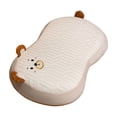 thumbnail image 1 of Deeceymbur Memory Foam Ice Silk Pillow Ergonomic Breathable Washable Portable Neck Support for Travel Office Nap Sofa Desk Sleeping, 1 of 7