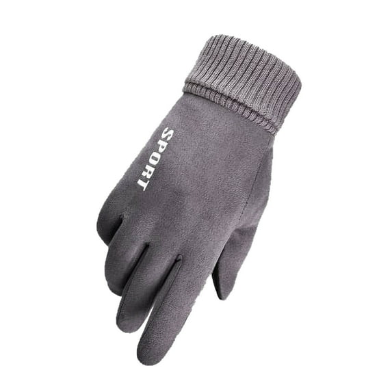 Deeceymbur Men Winter Gloves Warm Touchscreen Windproof Gloves for Running Cycling Outdoor Activities