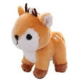 thumbnail image 1 of Deeceymbur Mini Deer Plush Toy 10cm Small Forest Animal Stuffed Doll Multi Color Portable Christmas Decoration Gift 2.76x3.94x3.94in, 1 of 6
