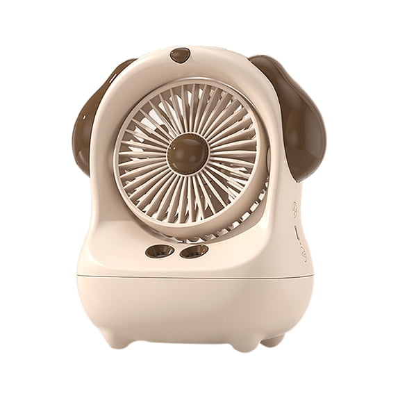 Deeceymbur Misting Fan Evaporative Cooler Personal Air Cooler Mini Desktop Humidifier with Water Tank USB Portable High Speeds for Room Desk Office Summer