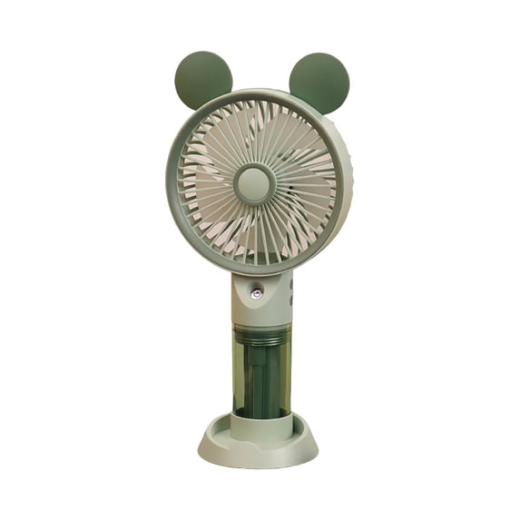 Deeceymbur Misting Handheld Fan Portable Rechargeable 50ml Water Tank 3 Speeds 90 Tilt USB C for Outdoor Travel Home Office Desk
