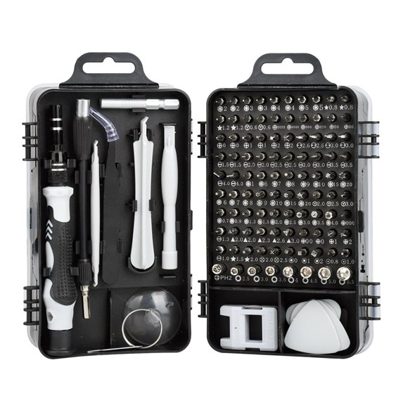 Deeceymbur Multi-purpose Clock Mobile Phone Disassembly Maintenance Screwdriver Screwdriver Tool 115 In One Carbon Steel