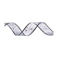 thumbnail image 1 of Deeceymbur Multipurpose Hot Stamping Woven Ribbon Thanksgiving Halloween Party Gift Wrapping Craft Ribbon 196.85x1.97in, 1 of 6