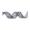 thumbnail image 1 of Deeceymbur Multipurpose Hot Stamping Woven Ribbon Thanksgiving Halloween Party Gift Wrapping Craft Ribbon 196.85x1.97in, 1 of 6