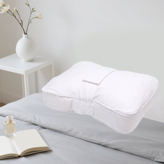 Deeceymbur Orthopedic Knee Pillow for Side Sleepers - Memory Foam Leg Pillow with Adjustable Strap, Spine Alignment for Sciatica, Back & Hip Pain Relief