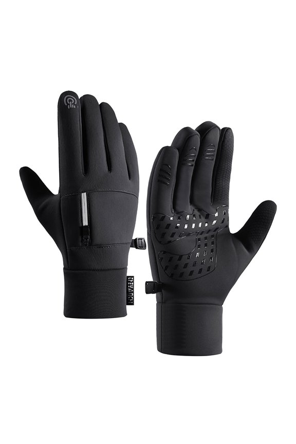 Outdoor Gloves Touchscreen Non Slip Windproof Thermal Riding Sports Gloves for Cycling Skiing Hiking Running