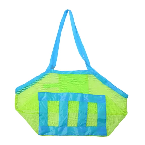 Deeceymbur Oversized Mesh Beach Tote Large Capacity Breathable Nylon Quick Dry for Swimwear Towels Pool Gear