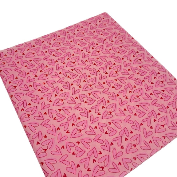 Deeceymbur Packaging Paper 50 Sheets Heart Patterns for Gift Wrapping Holiday and Birthday