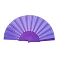 thumbnail image 1 of Deeceymbur Pattern Folding Dance Wedding Party Lace Silk Folding Hand Color Fan, 1 of 6